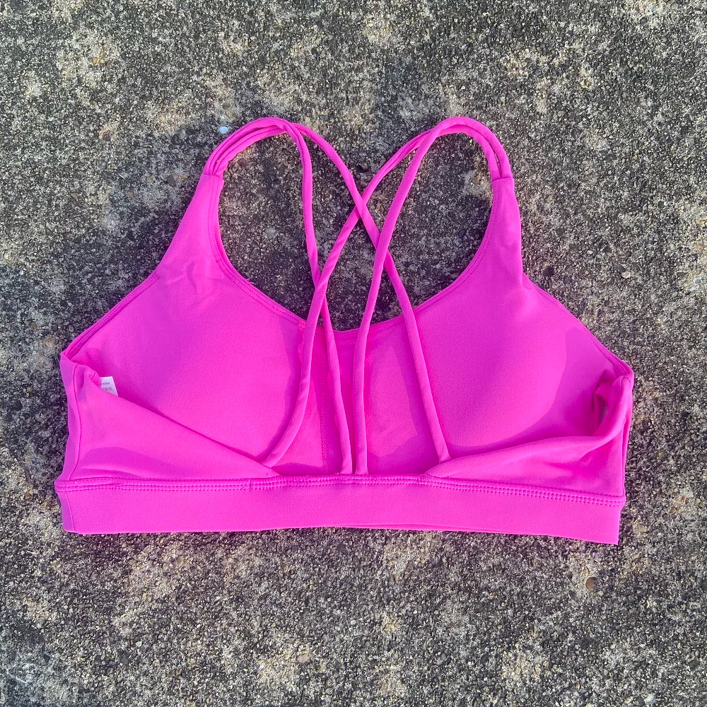 Women’s Padded Sports Bra – High Support Yoga & Gym Top