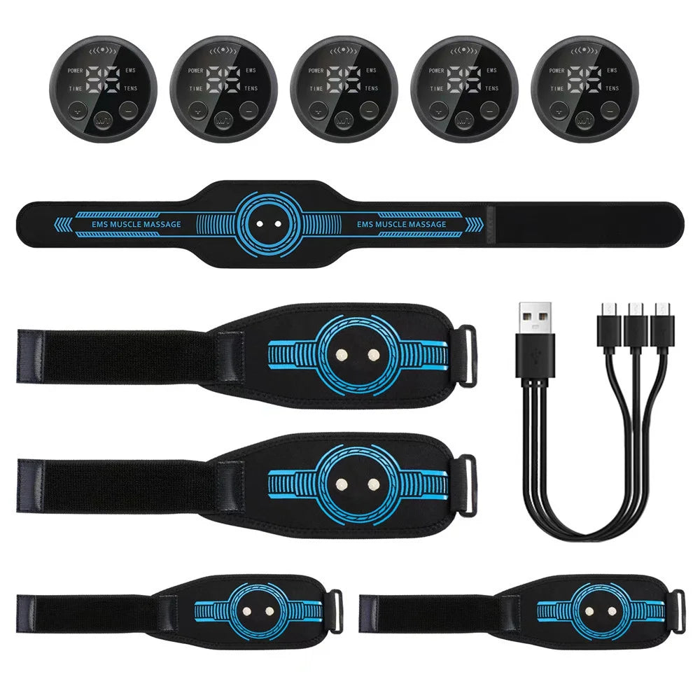 Wireless Ab Trainer Belt – Body Sculpting Fitness Device