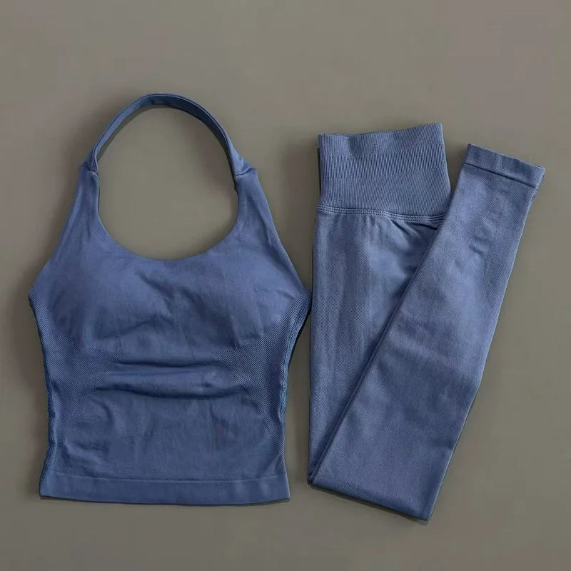 Breathable Yoga Tracksuit Set for Women (2PC)