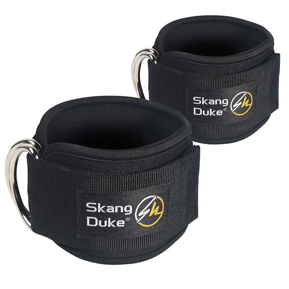ComfortFit Gym Ankle Straps – Cable Machine Support