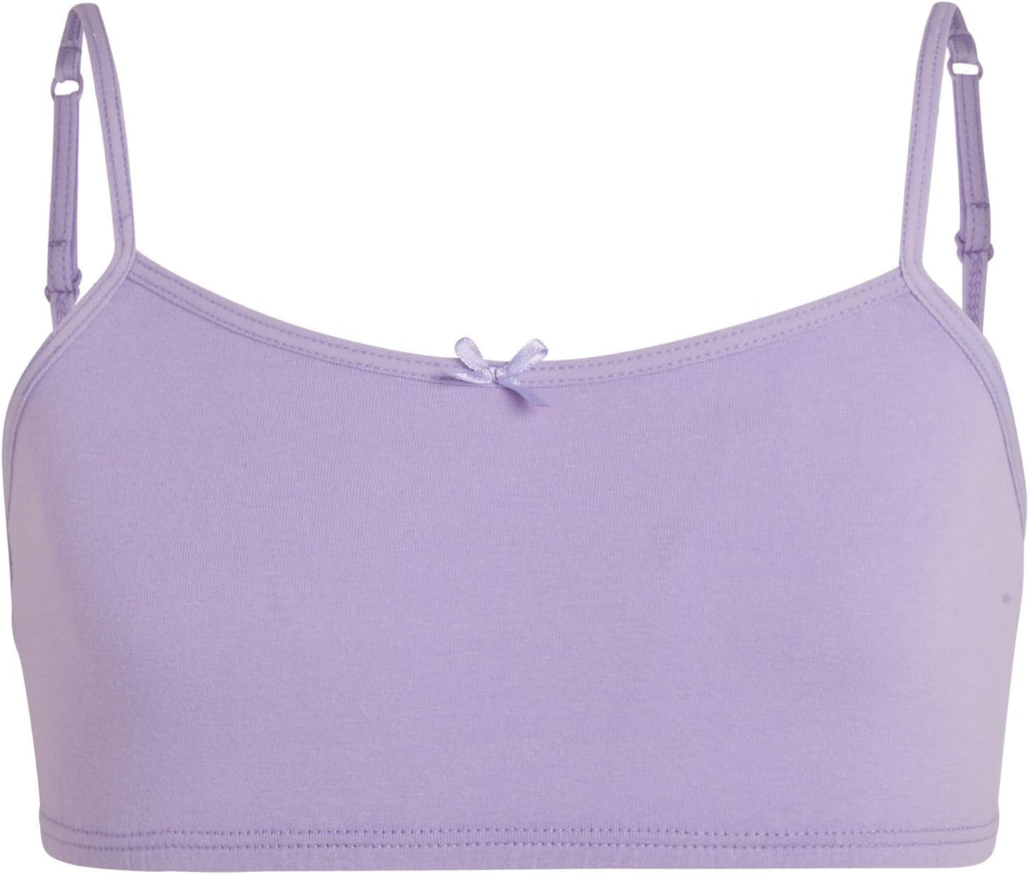 Girls Training Bras - 10 Pack Soft Cotton Cami Training Bras for Girls, Tag Free Comfortable Everyday Girls Bras