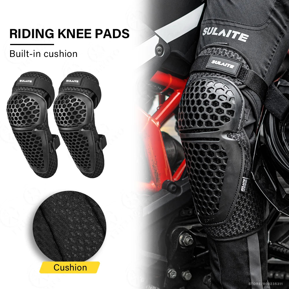 Motorcycle Knee & Elbow Guards – Motocross Protection Set