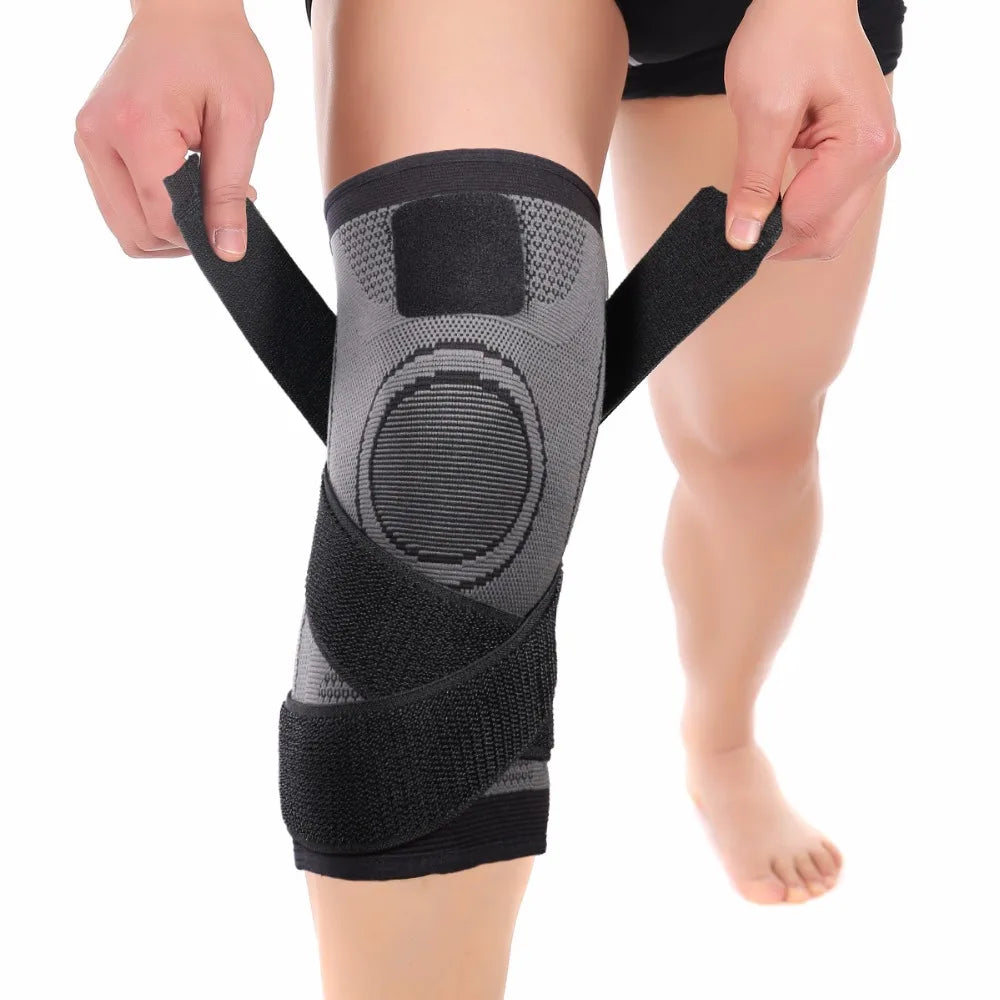 Athletic Knee Compression Bandage – Sports Injury Protection