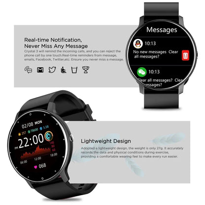 LIGE 2026 Smart Watch – Waterproof Fitness & Heart Rate Tracker