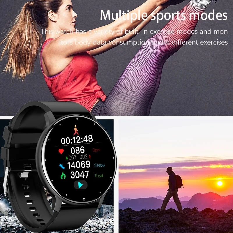 LIGE 2026 Smart Watch – Waterproof Fitness & Heart Rate Tracker