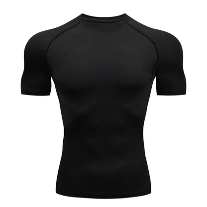Men’s Workout T-Shirt – Compression Sportswear Training Top