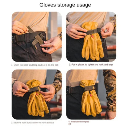 Camping Gear Hook – Gloves & Keychain Belt Clip