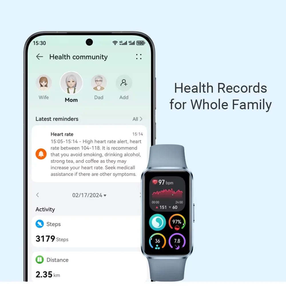 HUAWEI Band 10 Fitness Tracker – Sleep & Health Monitor Watch