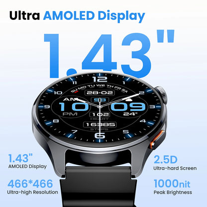 GPS Sports Smartwatch – HAYLOU Watch 4S 120+ Workout Modes