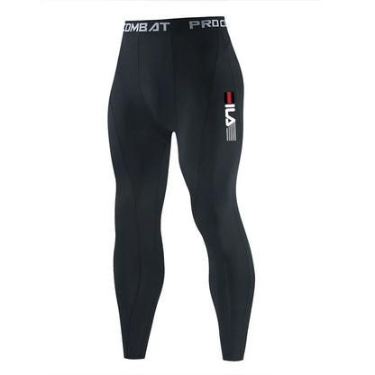 Men’s Compression Gym Pants – Bodybuilding Running Tights