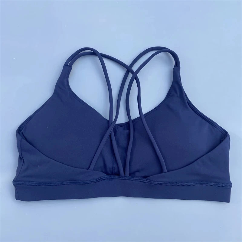 Women’s Padded Sports Bra – High Support Yoga & Gym Top