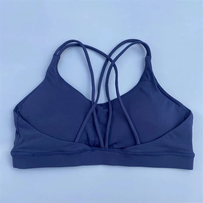 Women’s Padded Sports Bra – High Support Yoga & Gym Top