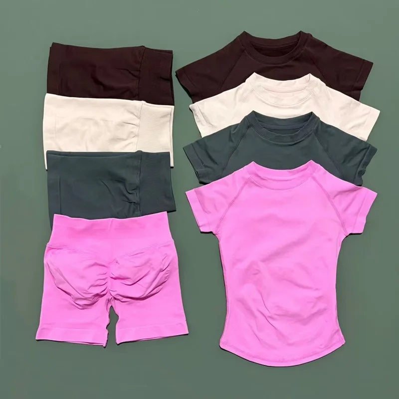 Seamless Workout Set for Women – Gym & Running Wear