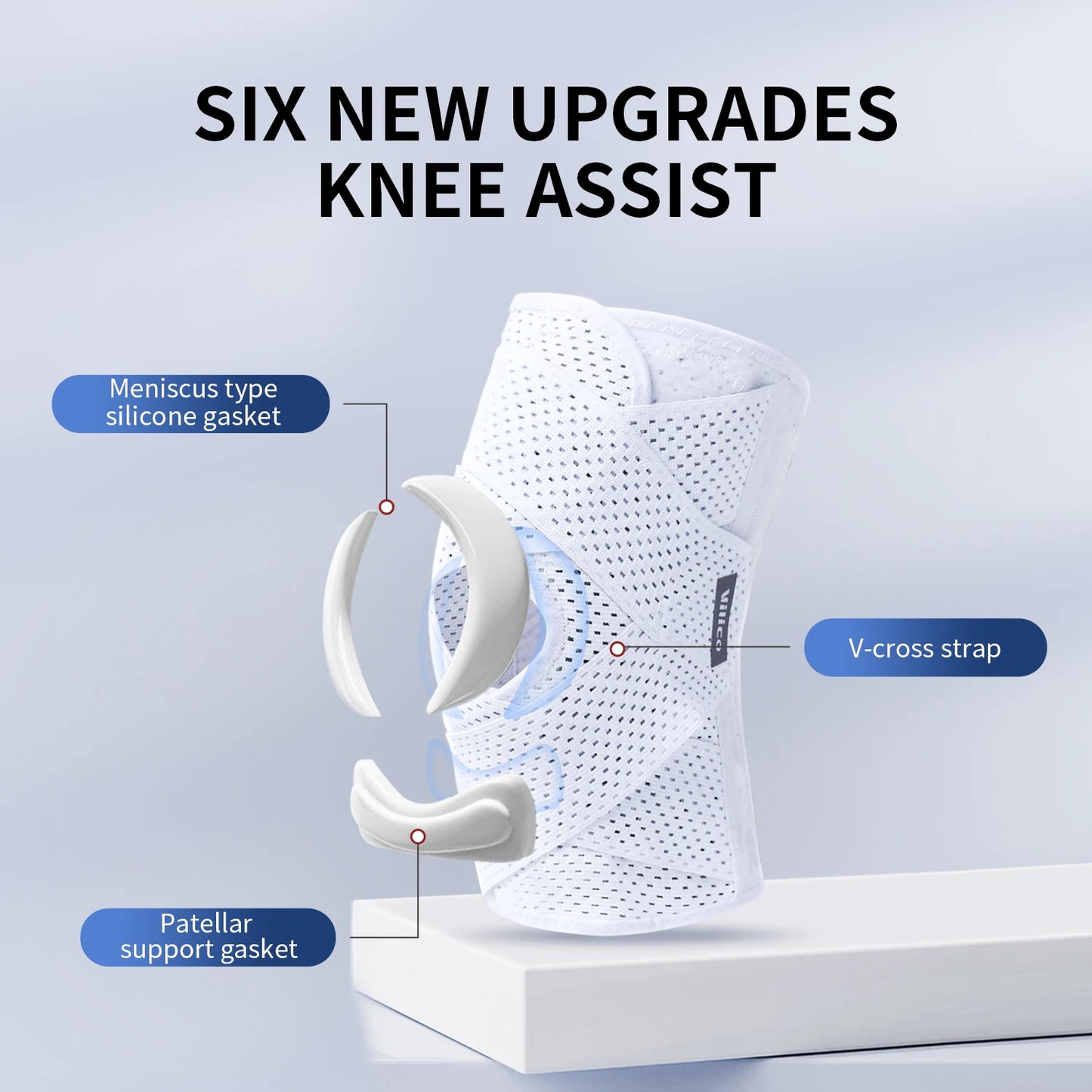 Sports Knee Support Pads – Compression Joint Protection Gear
