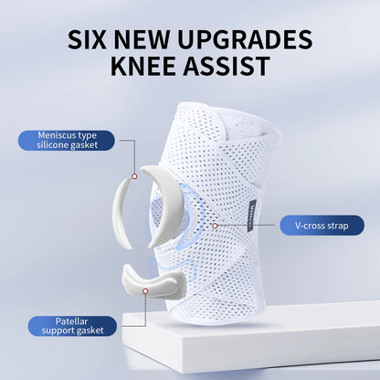 Sports Knee Support Pads – Compression Joint Protection Gear