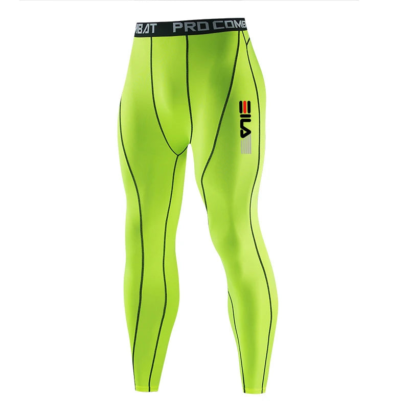 Men’s Compression Gym Pants – Bodybuilding Running Tights