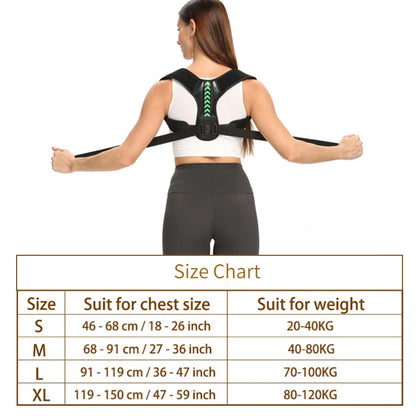 Adjustable Posture Corrector – Spine & Shoulder Support Strap