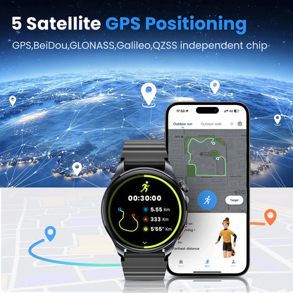 GPS Sports Smartwatch – HAYLOU Watch 4S 120+ Workout Modes