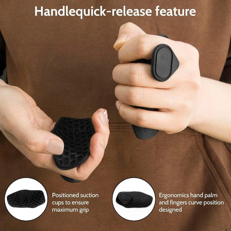 Weightlifting Palm Grip Pads – Silicone Anti-Slip Protection