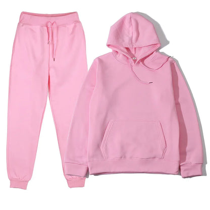 Unisex Hoodie & Sweatpants Sports Set