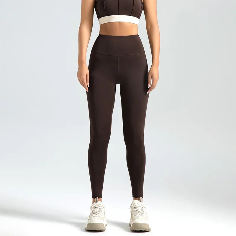 Women’s Y2K Seamless Yoga Leggings – High Waist Booty Lift Gym Pants