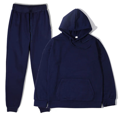 Unisex Hoodie & Sweatpants Sports Set