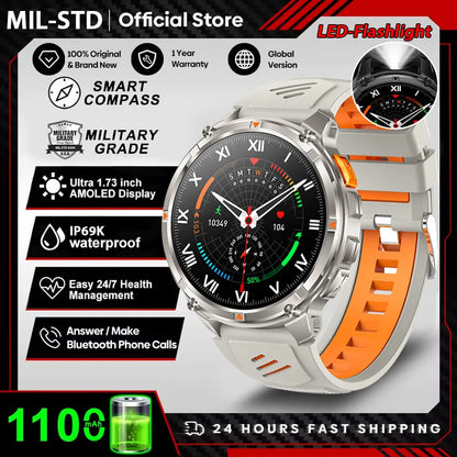 T-Rex 3 Ultra Smartwatch – GPS Military Sports Watch