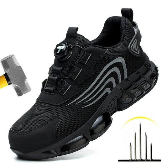 Fashion Work Safety Shoes – Durable Protective Sports Sneakers