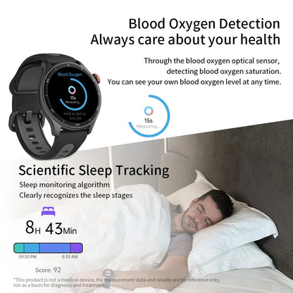 iGPSPORT Fitness Watch – 50+ Workout Tracking Smartwatch