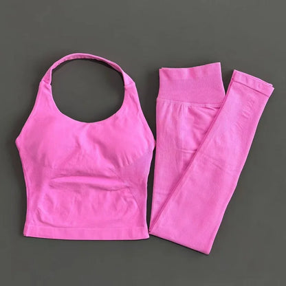 Breathable Yoga Tracksuit Set for Women (2PC)
