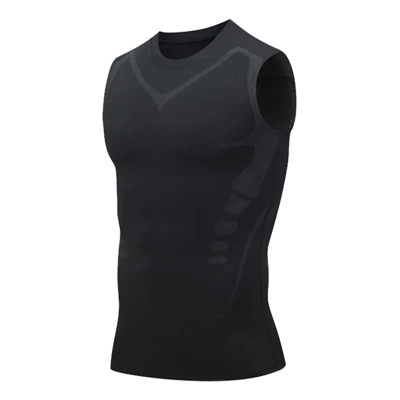 Athletic Running Compression Top – Men’s Sport Workout Shirt