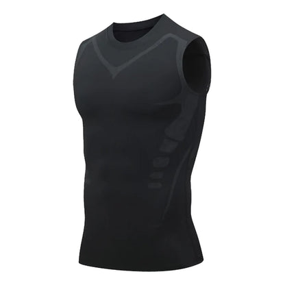 Athletic Running Compression Top – Men’s Sport Workout Shirt