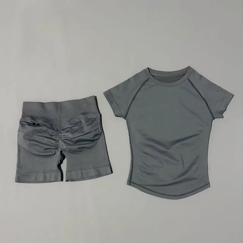 Seamless Workout Set for Women – Gym & Running Wear
