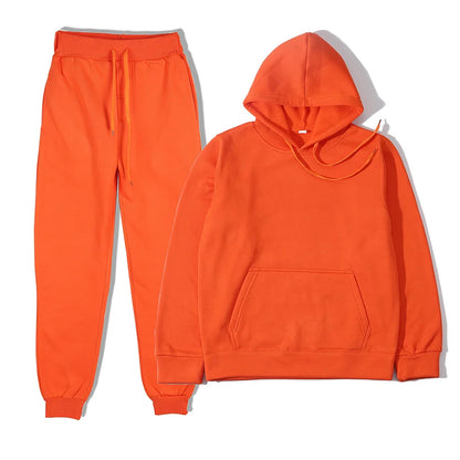 Unisex Hoodie & Sweatpants Sports Set