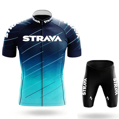 Men’s Road Bike Sportswear Set – Cycling Jersey & Shorts