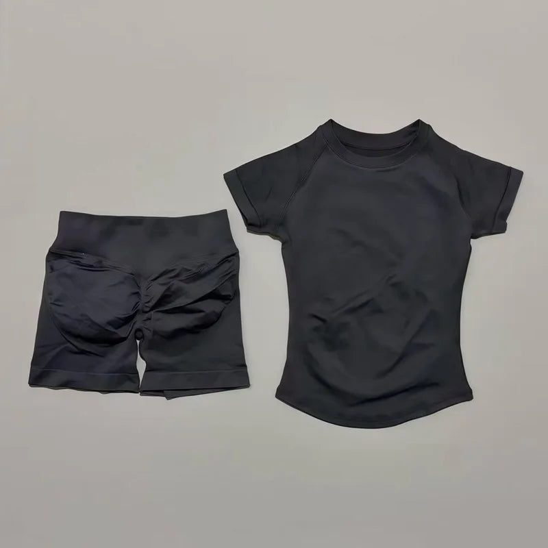 Seamless Workout Set for Women – Gym & Running Wear