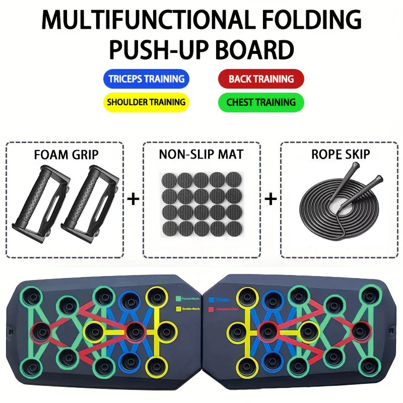 Full Body Push-Up Trainer – Chest, Back & Core Workout Board