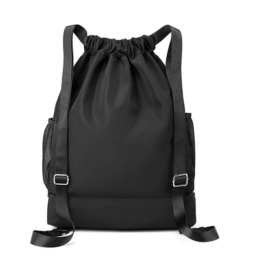 Drawstring Sports Backpack – Gym & Football Carry Bag