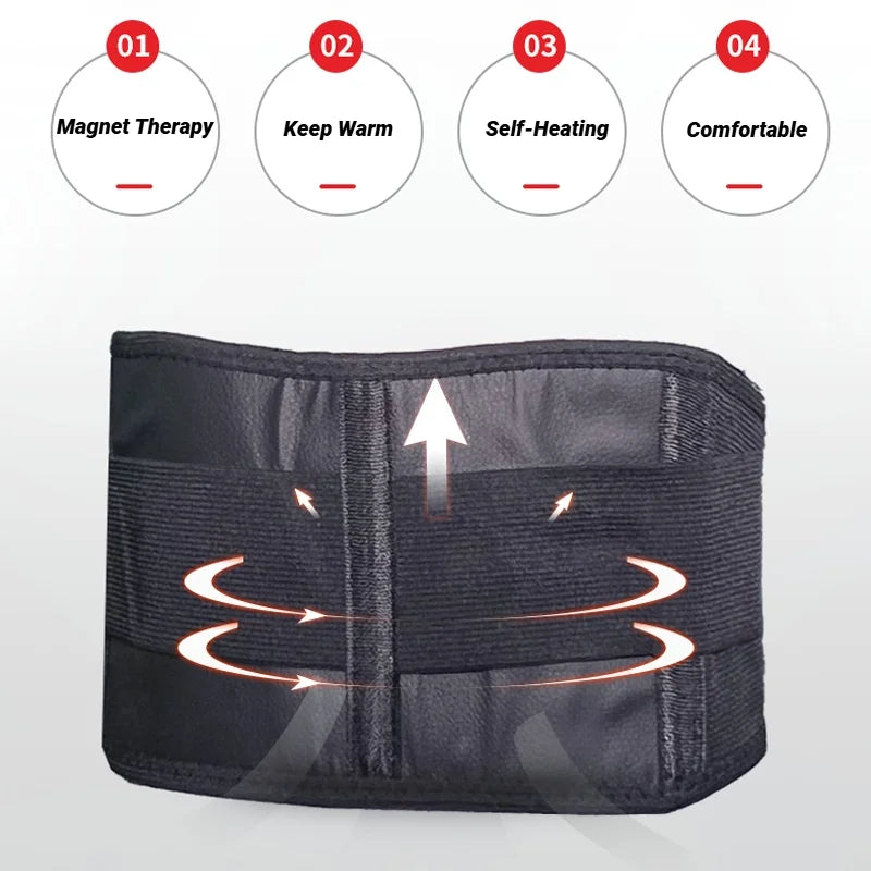 Sports Waist Support Belt – Magnetic Therapy & Massage