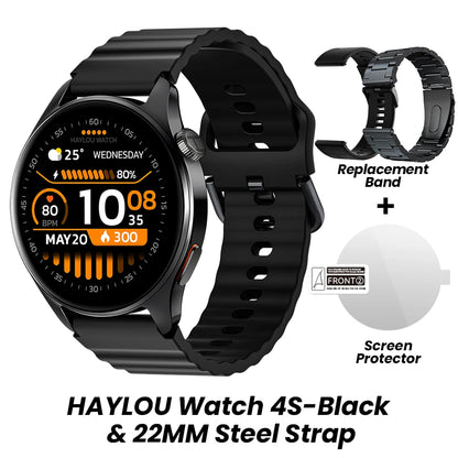 GPS Sports Smartwatch – HAYLOU Watch 4S 120+ Workout Modes
