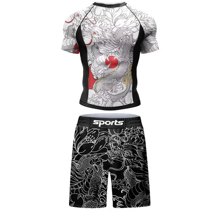 Men’s MMA Sportsuit – Rashguard & Compression Pants