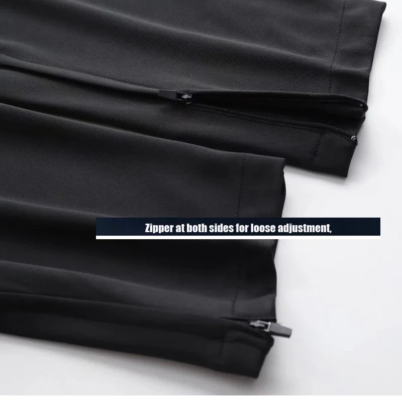 Men’s Fitness Leggings Joggers – Zipper Pocket Workout Pants