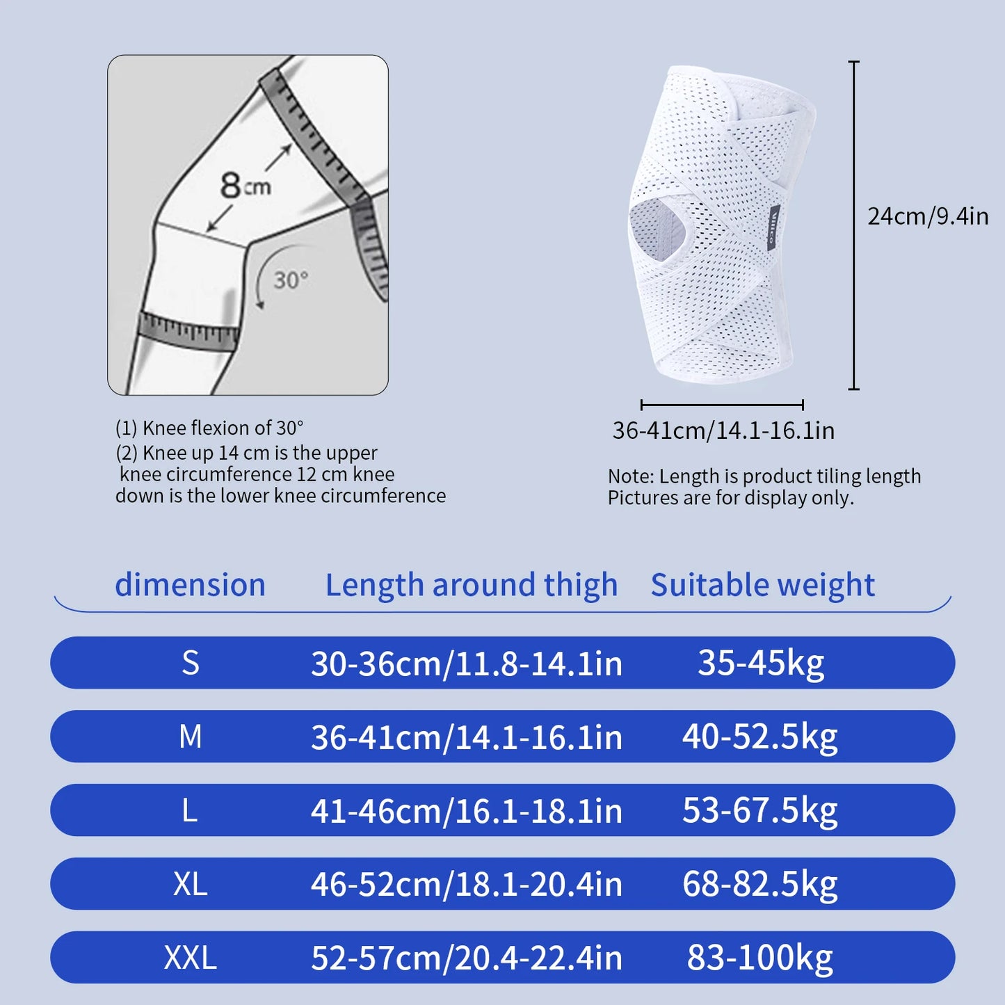 Sports Knee Support Pads – Compression Joint Protection Gear
