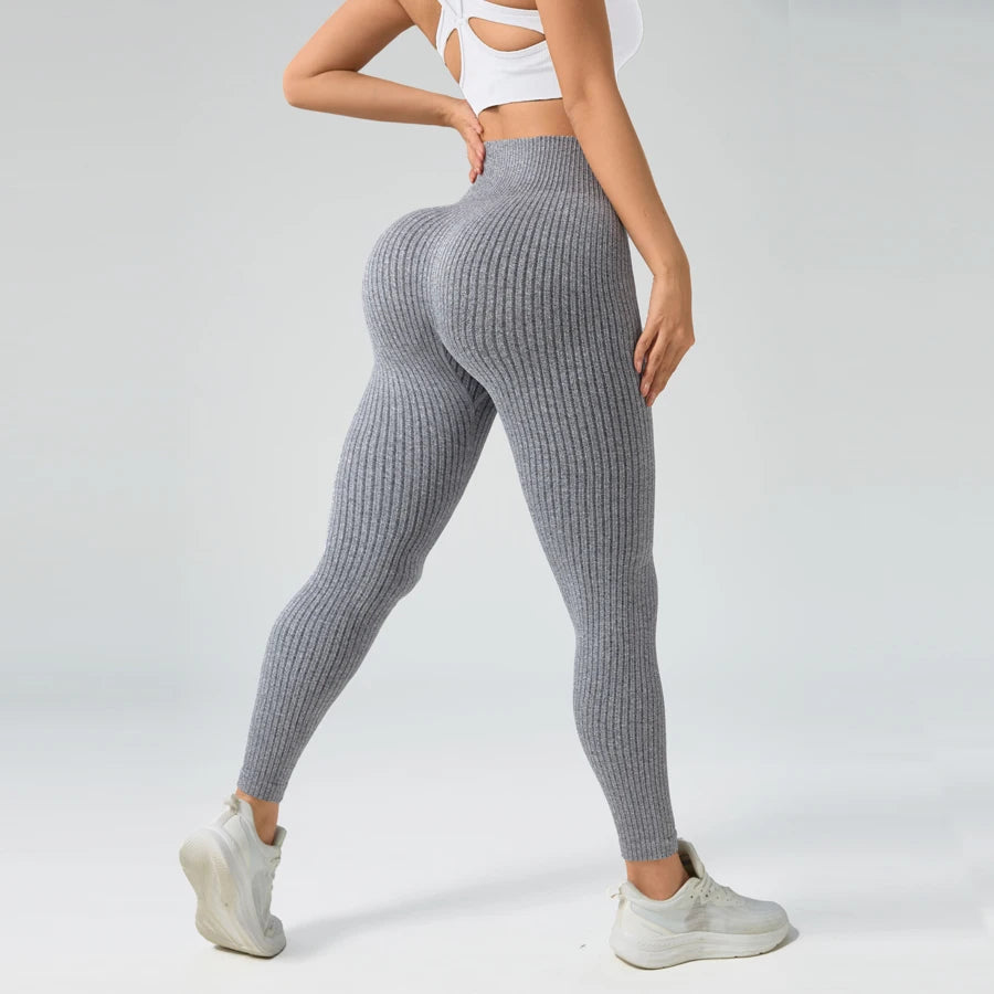 Seamless Sports Leggings – Women’s Tummy Control Activewear