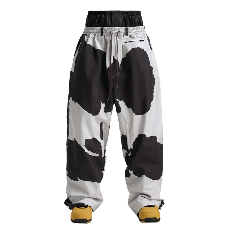 Gsou Snow Unisex Ski Pants – Waterproof Snowboard Cargo Trousers