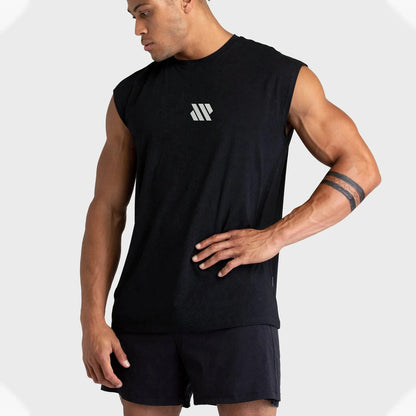 Men’s Sleeveless Gym Vest – Quick-Dry Fitness Training Shirt