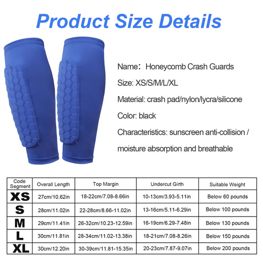 Football Shin Pads – Lightweight Calf Protection Gear