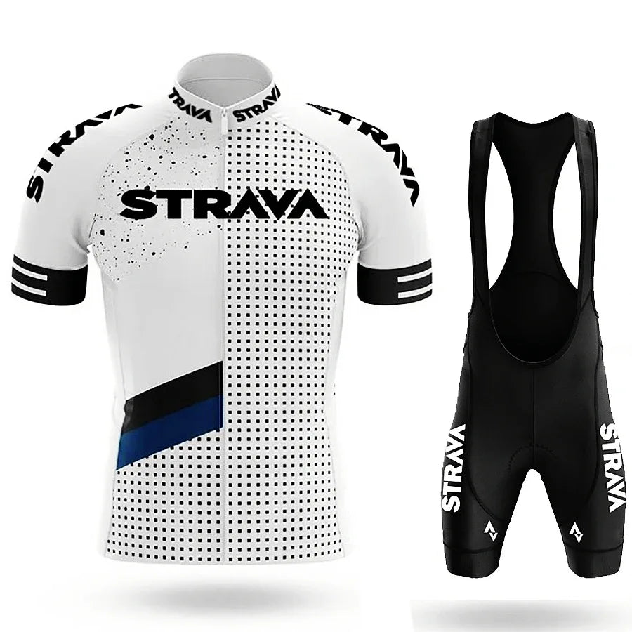 Men’s Road Bike Sportswear Set – Cycling Jersey & Shorts
