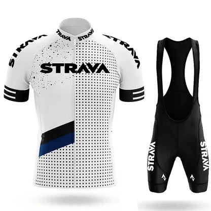 Men’s Road Bike Sportswear Set – Cycling Jersey & Shorts