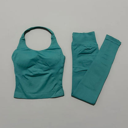 Breathable Yoga Tracksuit Set for Women (2PC)